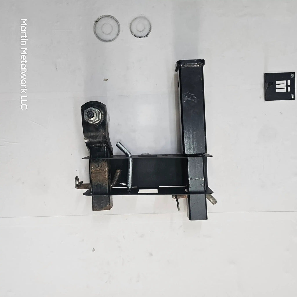 Wall-Mounted Trailer Hitch Rack