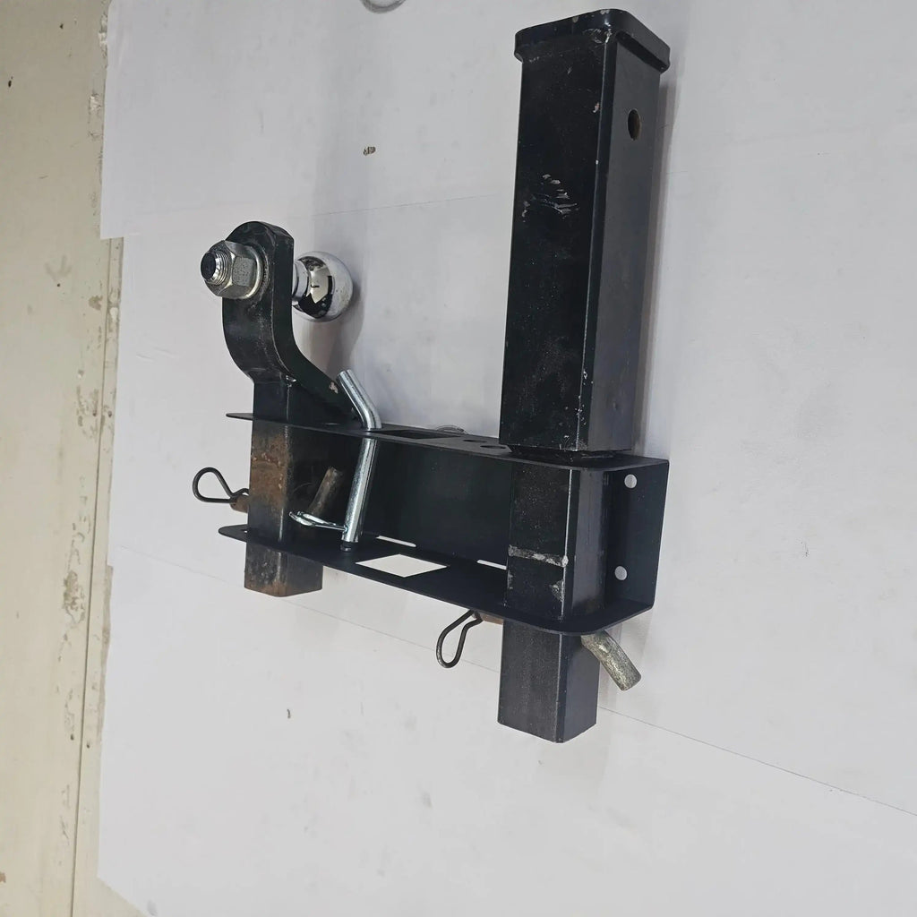 Wall-Mounted Trailer Hitch Rack