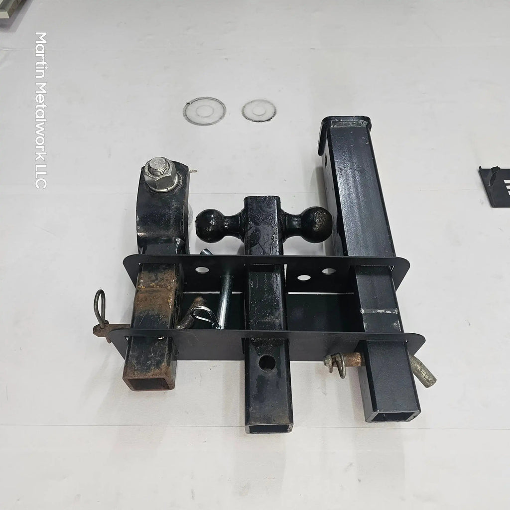 Wall-Mounted Trailer Hitch Rack