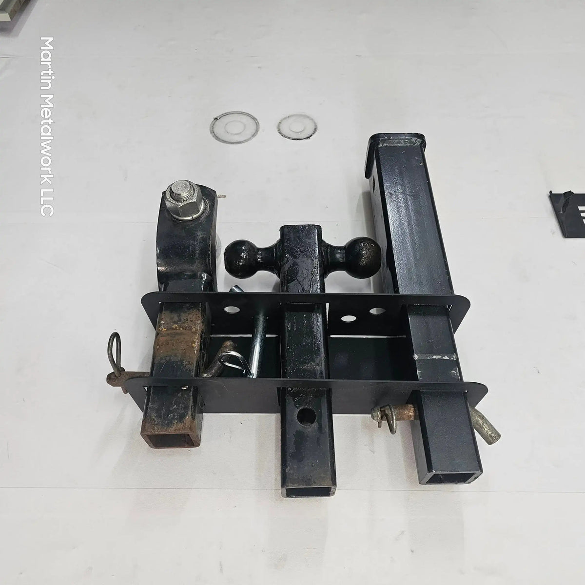 Wall-Mounted Trailer Hitch Rack