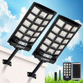 Solar Dusk-to-Dawn Outdoor Lights with Remote