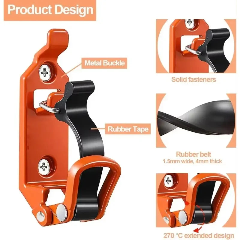 Quick-Release Shovel & Tool Mounts – 1/2/4 Pack
