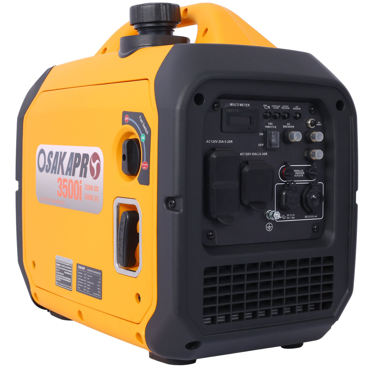3,500W Portable Inverter Generator