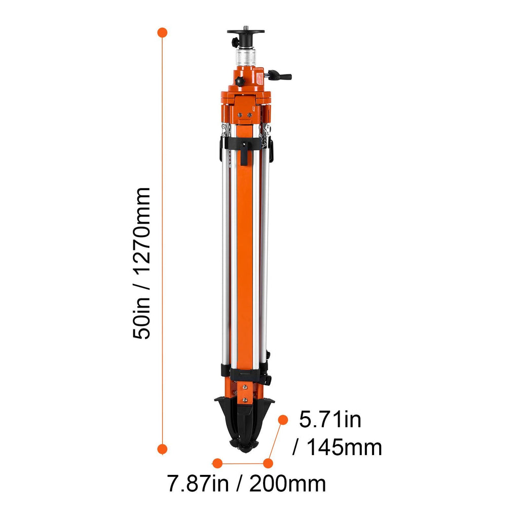 Heavy-Duty Laser Level Tripod Stand – 45–114 Inches