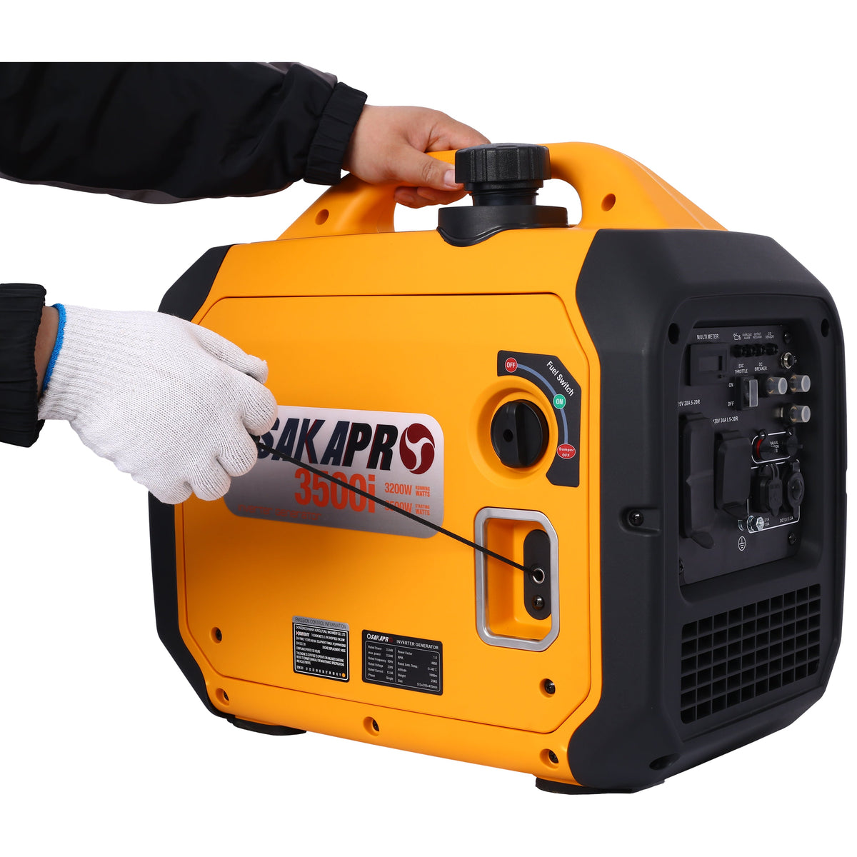 3,500W Portable Inverter Generator